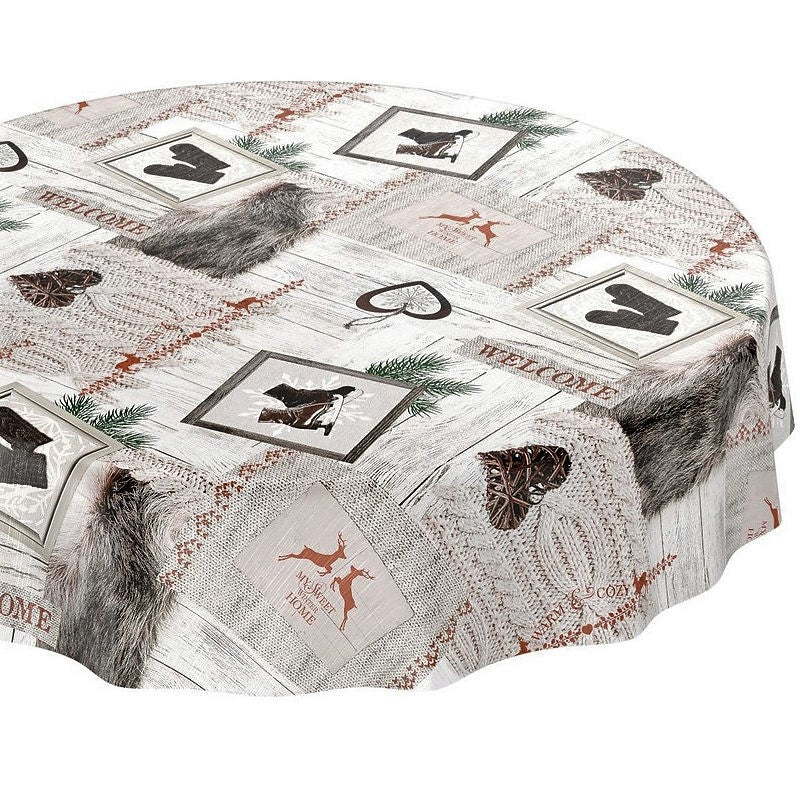 Julevoksduk – På skøyter i julen