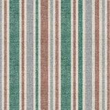 Rustic Stripes – Voksduk med rustikke striper i grønt og natur, mønster