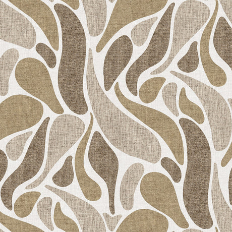 Nærbilde av Sandstrøm voksduk med bølgende former