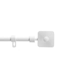 Sarita Hvit – Justerbar gardinstang 120–210 cm