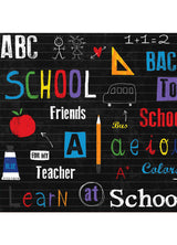 School, Laura Lancelle akrylduk – 155 cm bred