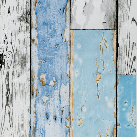 Scrap Wood, voksduk med trelook