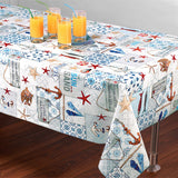 Seaside – Voksduk med maritime motiver