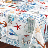 Seaside – Voksduk med maritime motiver