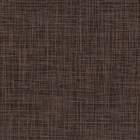 Sharon ensfarget voksduk med flott sølvstruktur, 140 cm – Kastanje