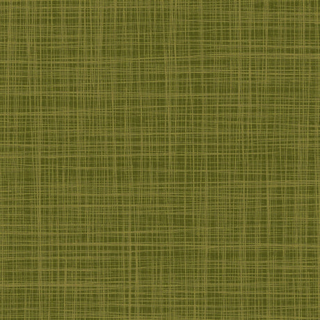 Sharon ensfarget voksduk med flott sølvstruktur, 140 cm – Mosegrønn