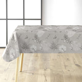 Småfugler i hagen - Grå voksduk med finker