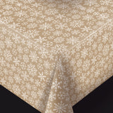 100 % pvc-fri julevoksduk, Snowflake