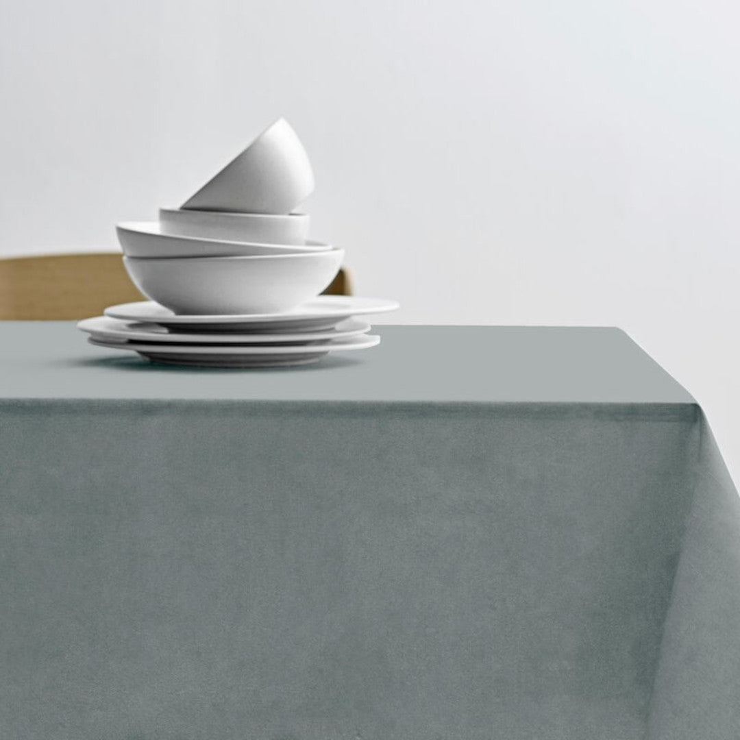 Södahl Pure Linen Sage – Rund linduk Ø160 cm, miljø