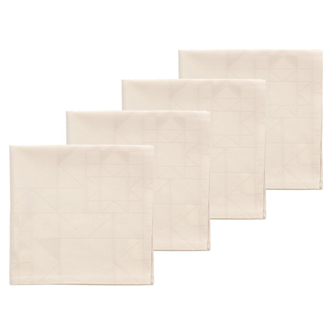 Södahl Star Stoffservietter Beige 45 x 45 cm - 4 stk.