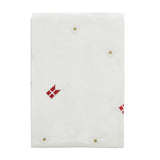 Brettet duk, Södahl Tillykke Duk 140 x 220 cm – Bursdagsduk med Dannebrog