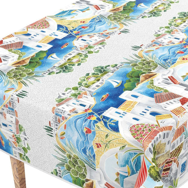 Ferie – Voksduk med herlig feriestemning