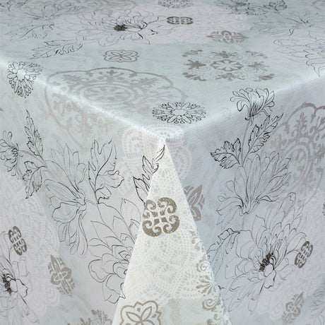 Voksduk – Vakre strekblomster i lyse farger