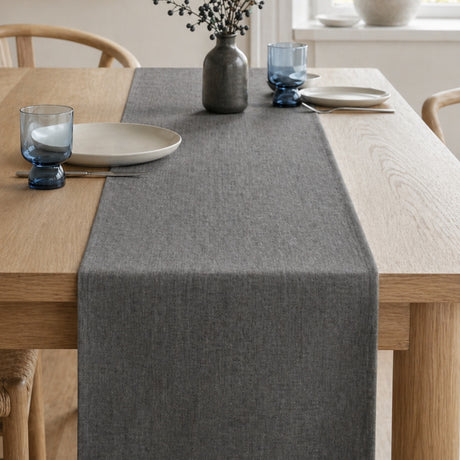 Structure Ash – Södahl akrylbordløper med antiskli ca. 50x200 cm