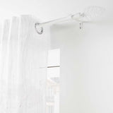 Stylea Hvit – Justerbar gardinstang 120–210 cm