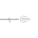Stylea Hvit – Justerbar gardinstang 120–210 cm