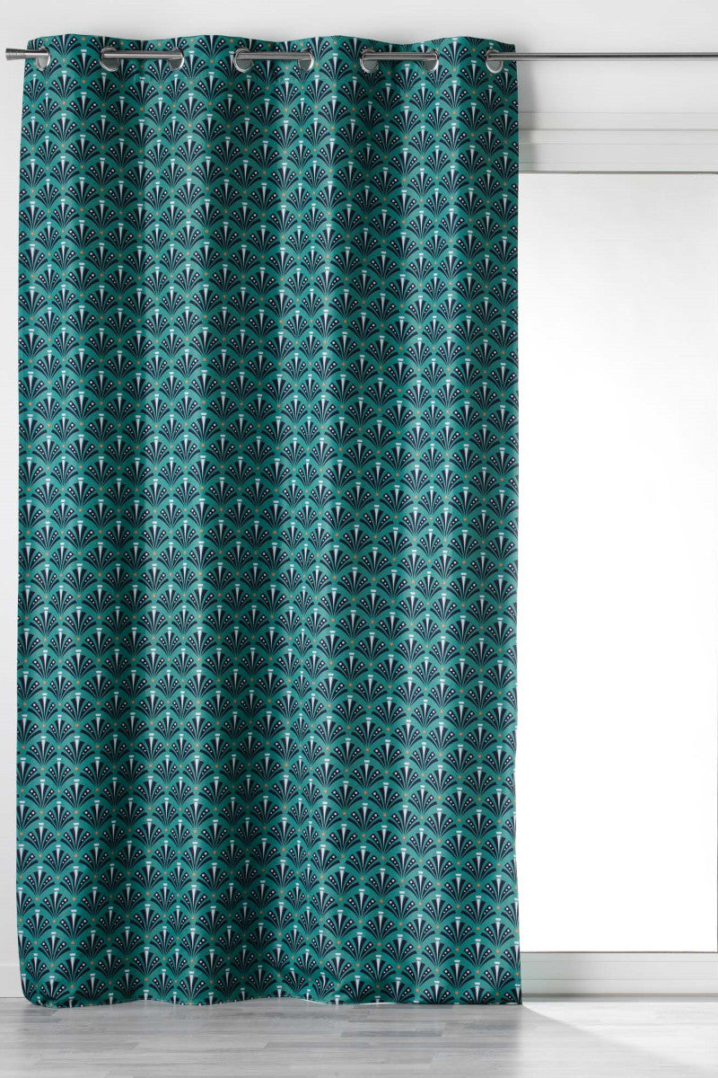 Surya Blå – 100 % mørkleggingsgardin 135 x 260 cm