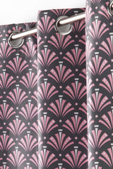 Surya Grå – 100 % mørkleggingsgardin 135 x 260 cm nærbilde