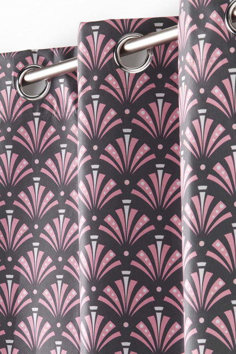 Surya Grå – 100 % mørkleggingsgardin 135 x 260 cm nærbilde