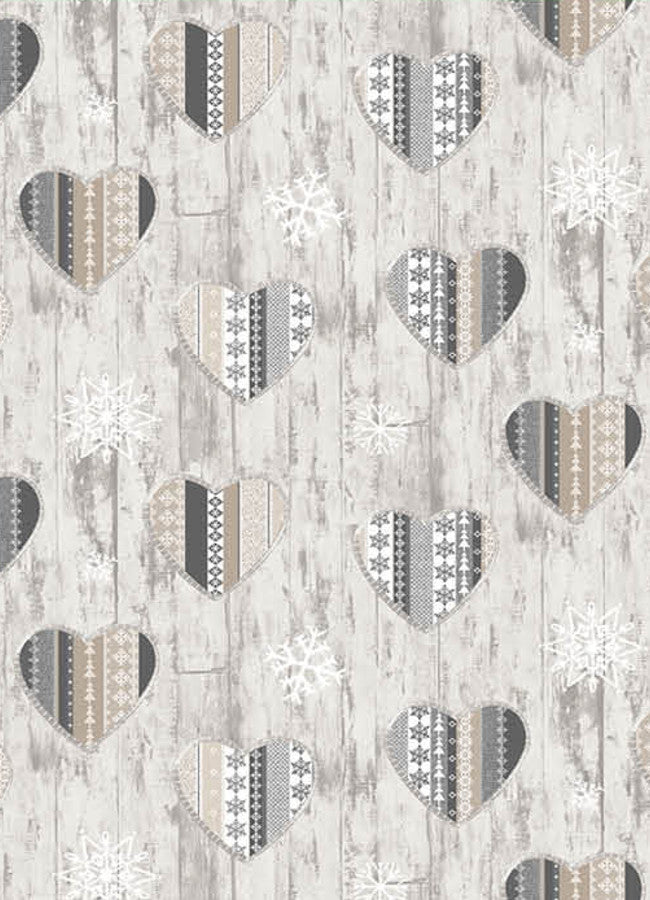 Taninges grå, Laura Lancelle akrylduk med teflon