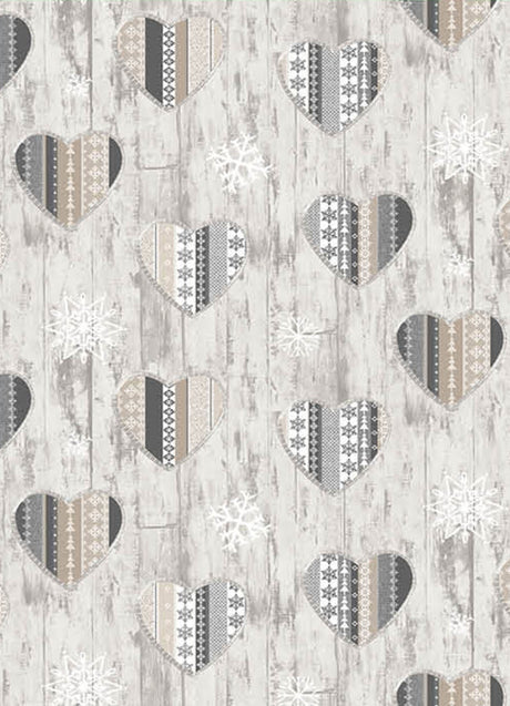 Taninges grå, Laura Lancelle akrylduk med teflon