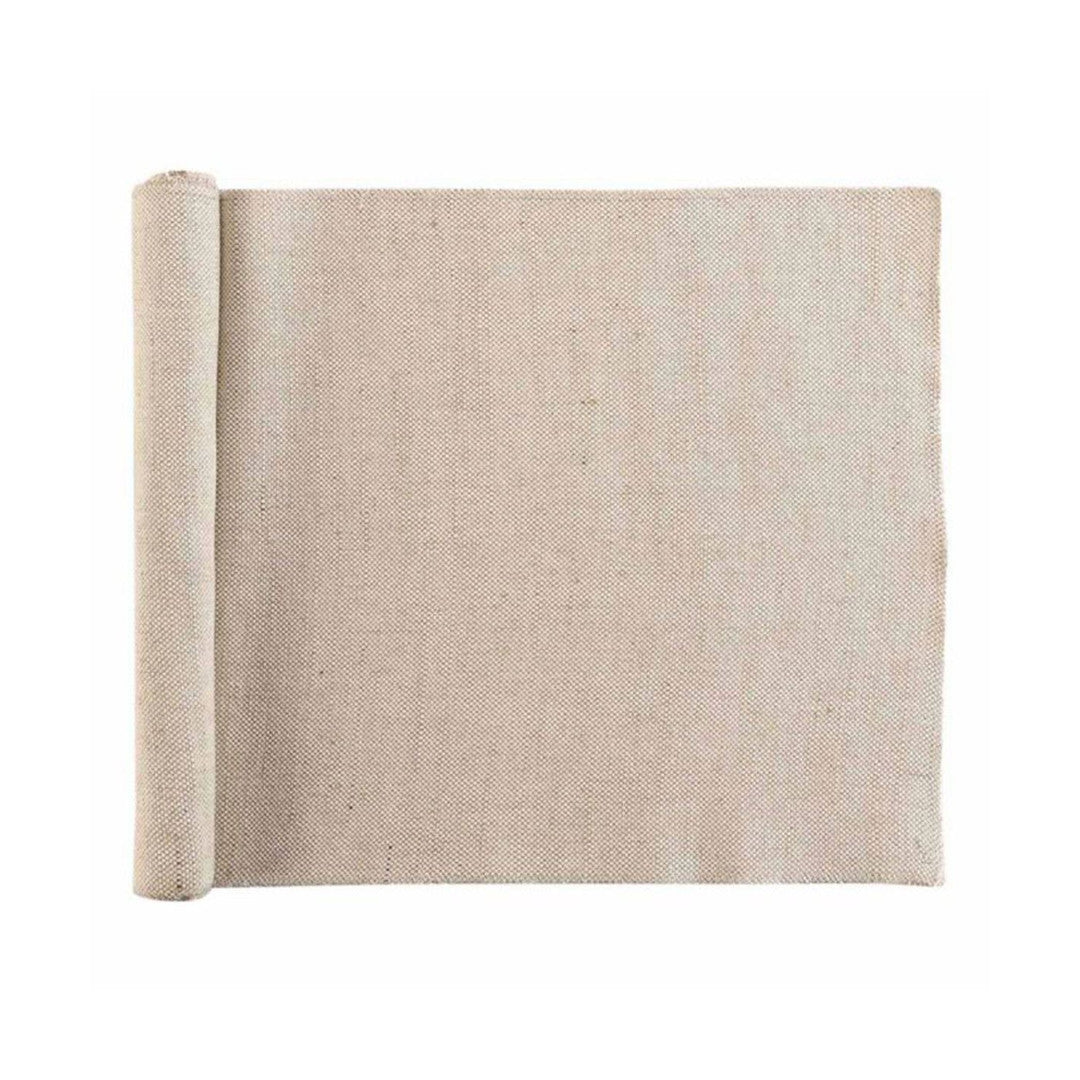 Tessi Beige bordløper i jute 35 x 140 cm