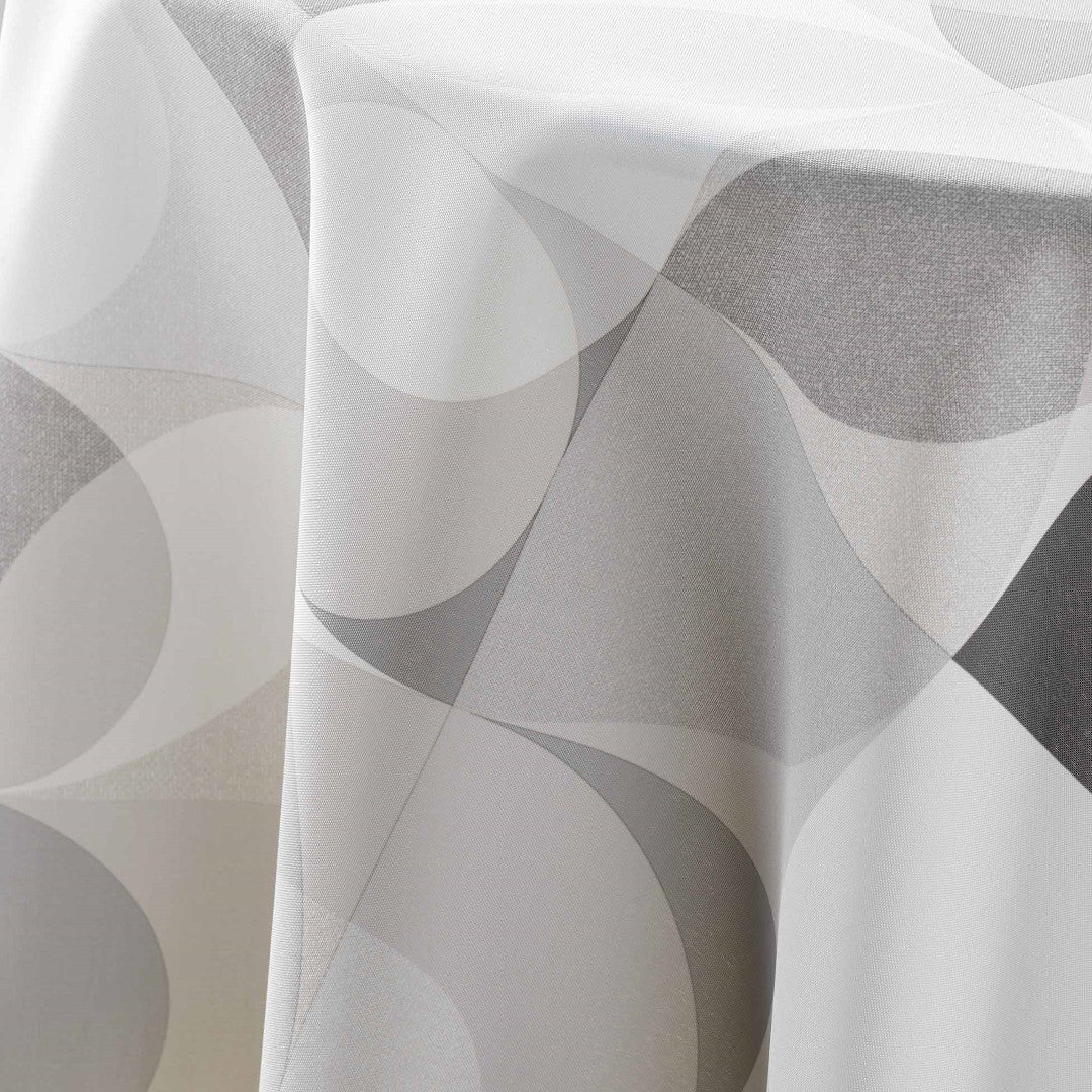 Detaljert visning av Tessouro Natural-dukens unike mønster