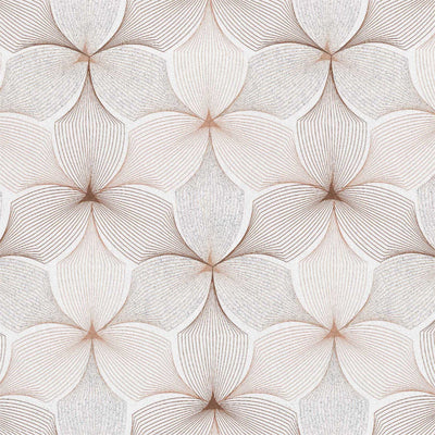 Textilia Glitter, Vanita - Lys voksduk med grafisk mønster