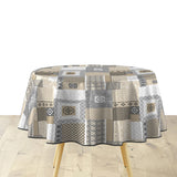 Textilia Costa – rund voksduk med flott motiv Ø 155 cm, miljø