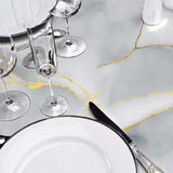 Textilia Glitter Marbrelle – Voksduk med marmoreffekt, gyldne årer og glitterdetaljer