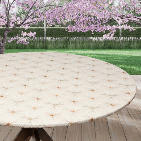 Textilia Glitter Vanita – rund voksduk med strikk