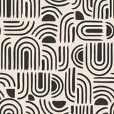 Textilia Pandorine Sort – rund voksduk med strikk