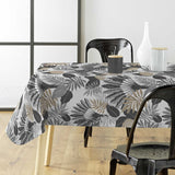 Textilia Panazio Linen – Lys voksduk med tropiske blader