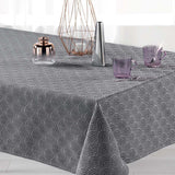 Tokio Jacquard 140x300 cm – Damaskduk med flekkavvisende behandling, nærbilde