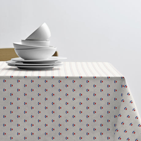 Tulip Royal Blue – Södahl akrylduk med tulipanmotiv i rødt og blått