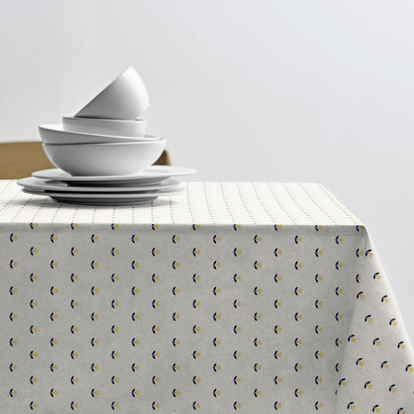 Tulip Royal Yellow – Södahl akrylduk med tulipanmotiv i gult og svart