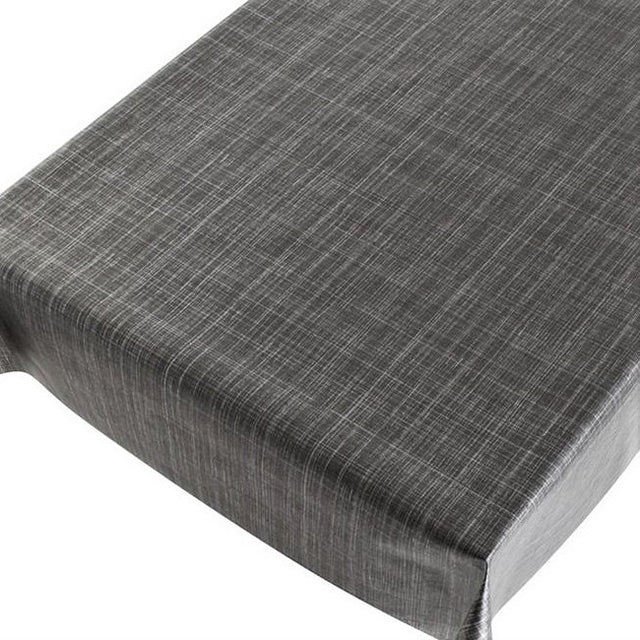 Tweed antrasitt – voksduk med preget overflate