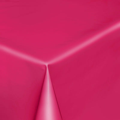 Uni Color – Ensfarget halvblank voksduk, 140 cm bred – Fuksia