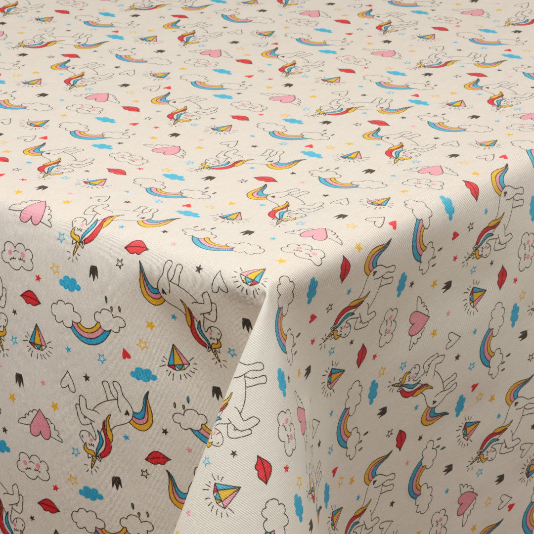 Unicorns – Akrylduk med enhjørninger og regnbuer