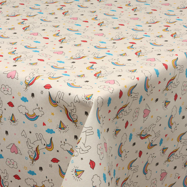 Unicorns – Akrylduk med enhjørninger og regnbuer