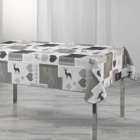 Valtho Naturell 150 x 240 cm – Juleduk med flekkavvisende behandling