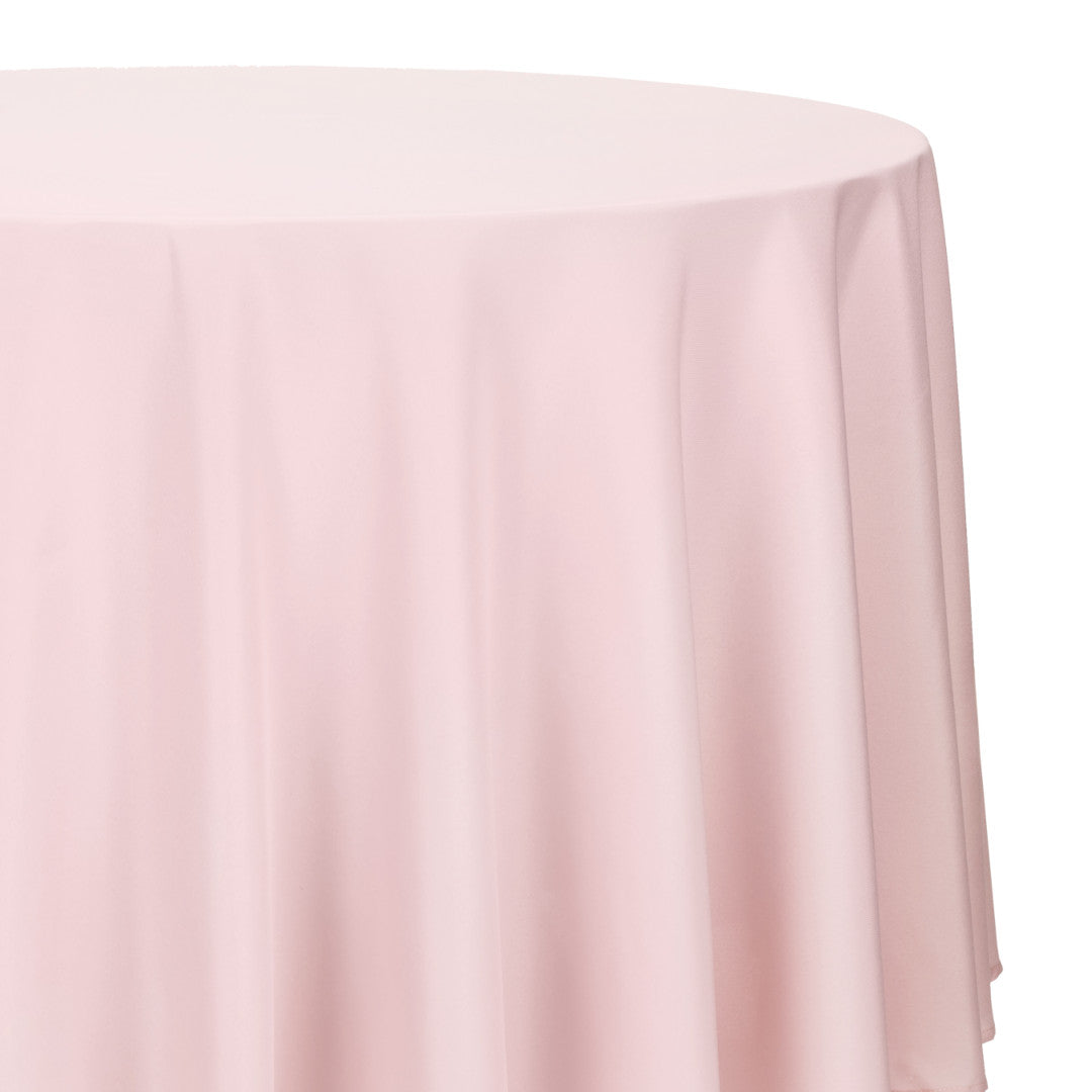Vento – Ensfarget rund bordduk Ø230 cm Dusty Pink nærbilde
