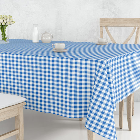 Vichy Azul – Klassisk rutet blå/hvit akrylduk