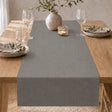 Voksbordløper – Linen Look Stone ca. 60 cm bred