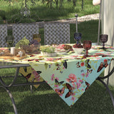 Aimee, voksduk med massevis av sommerfugler og blomster