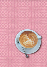 Andy Pastel Pink, preget voksduk