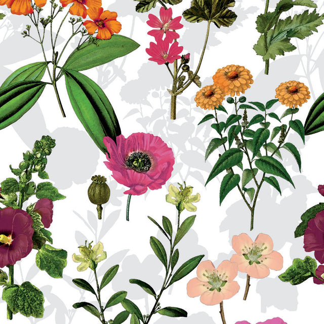 Bouquet – Voksduk med en bukett av markblomster