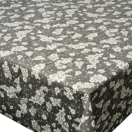 Voksduk – Brudeslør Antrasitt/hvit