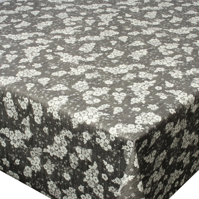 Voksduk – Brudeslør Antrasitt/hvit