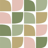 Dotty, retro voksduk med spesielle former